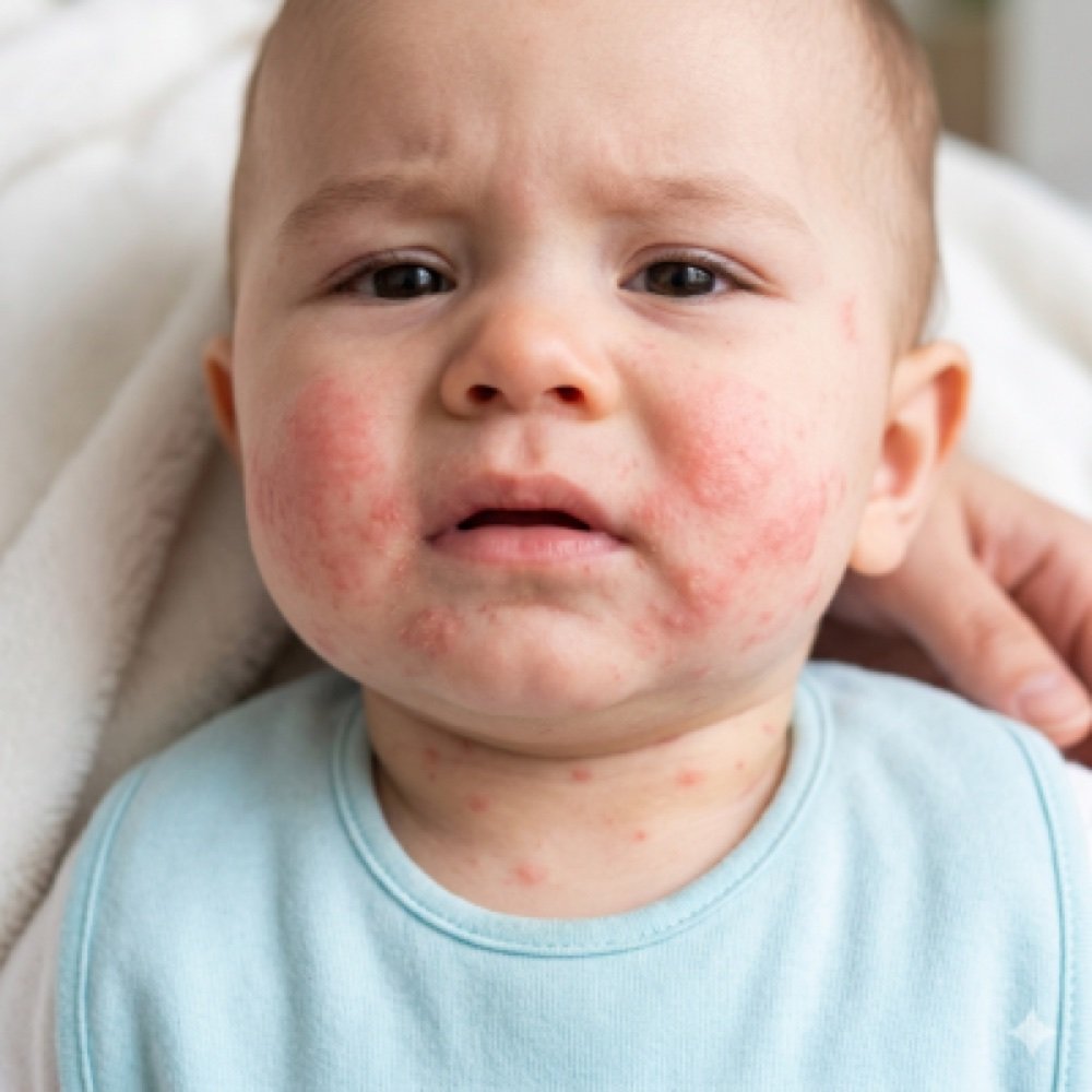 Sinais de Alergia Alimentar em Bebês: Como Identificar